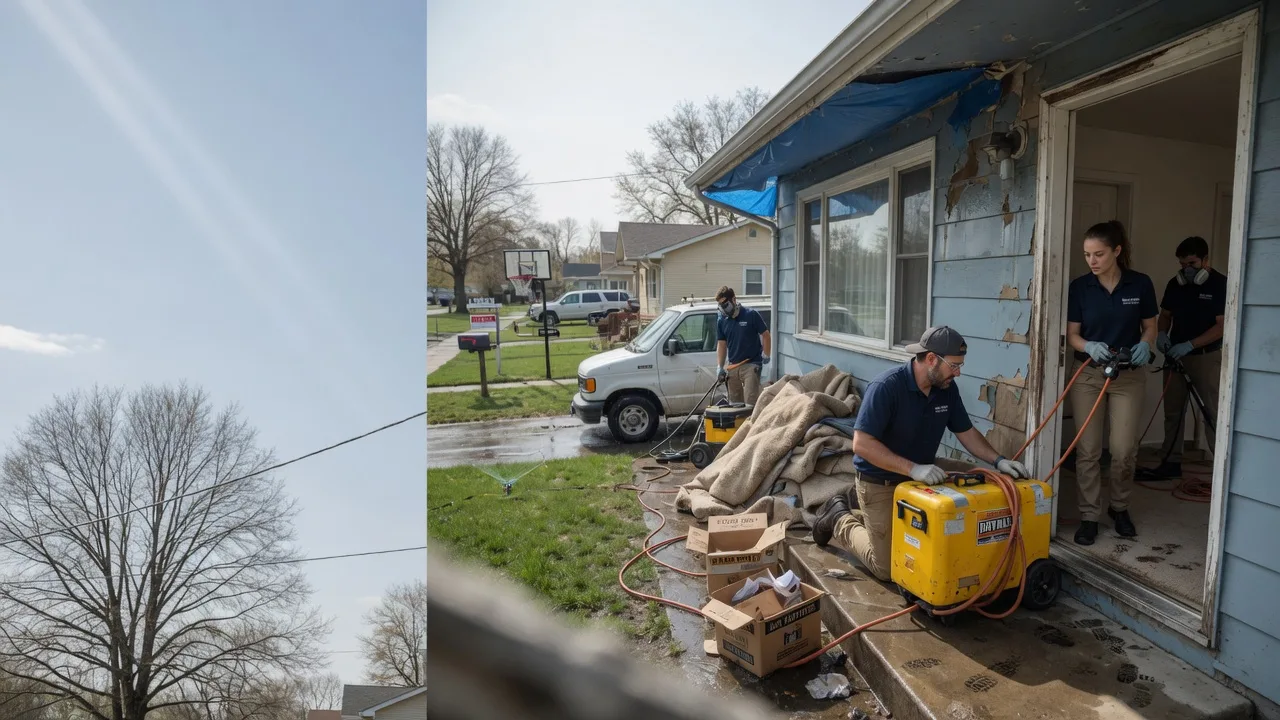 Basement Flood Cleanup in Springwater, NY near me
